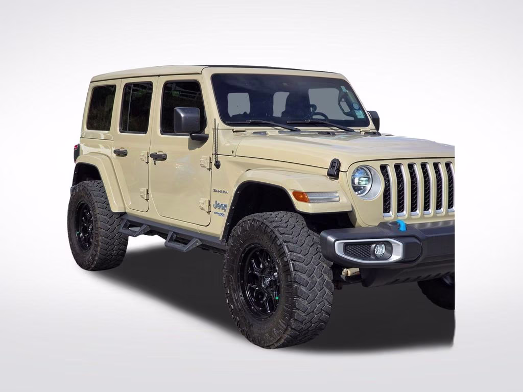 2022 Limited Edition Gobi Clearcoat Jeep Wrangler Unlimited Sahara 4xe 4X4 SUV