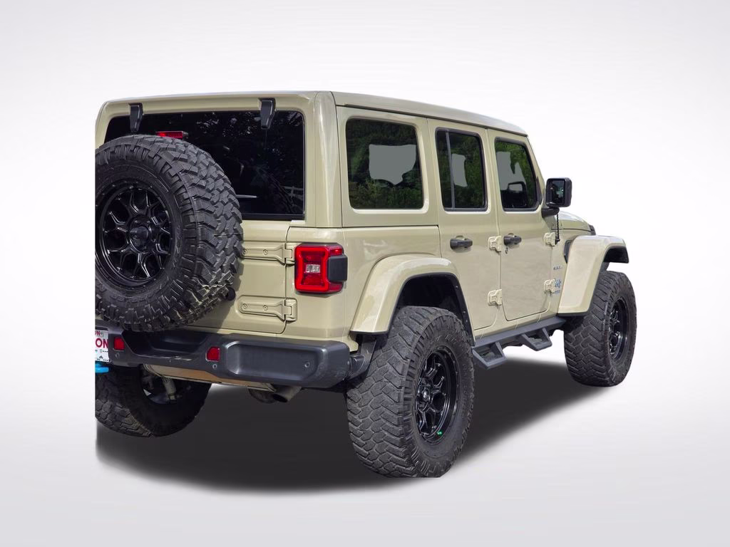 2022 Limited Edition Gobi Clearcoat Jeep Wrangler Unlimited Sahara 4xe 4X4 SUV