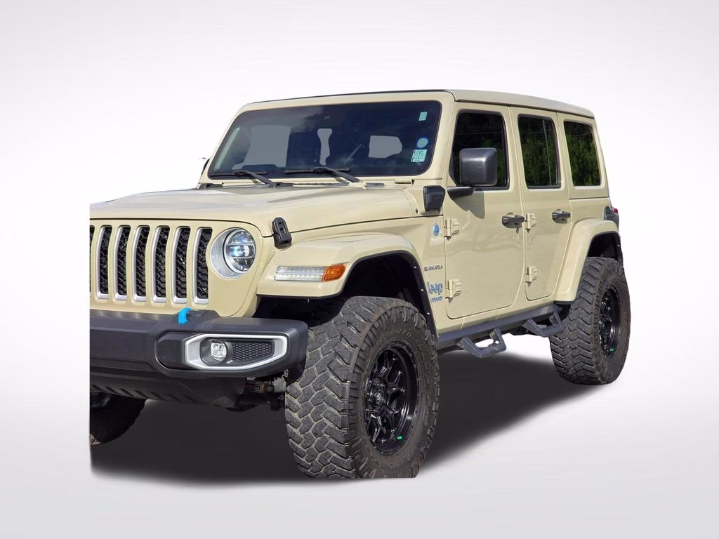 2022 Limited Edition Gobi Clearcoat Jeep Wrangler Unlimited Sahara 4xe 4X4 SUV