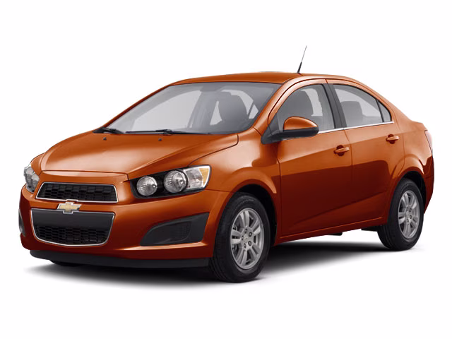 2012 Inferno Orange Metallic Chevrolet Sonic 2LT FWD Sedan