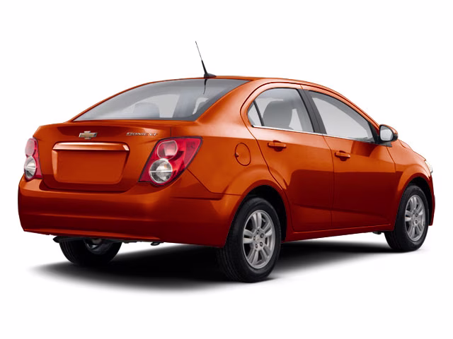 2012 Inferno Orange Metallic Chevrolet Sonic 2LT FWD Sedan