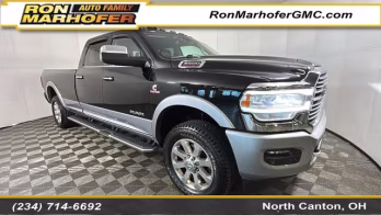 2022 Diamond Black Crystal Pearlcoat Ram 3500 Laramie 4X4 Truck