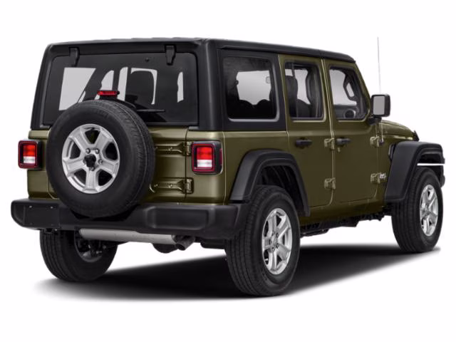 2021 Sarge Green Clearcoat Jeep Wrangler Unlimited Willys 4X4 SUV