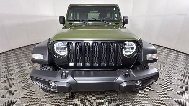 2021 Sarge Green Clearcoat Jeep Wrangler Unlimited Willys 4X4 SUV