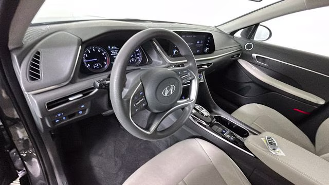 2022 Portofino Gray Hyundai Sonata SEL FWD Sedan