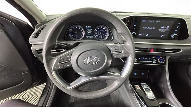 2022 Portofino Gray Hyundai Sonata SEL FWD Sedan