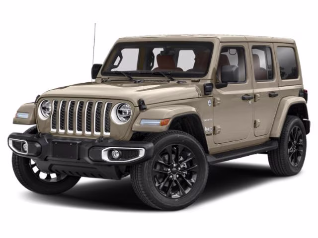 2022 Limited Edition Gobi Clearcoat Jeep Wrangler Unlimited Sahara 4xe 4X4 SUV
