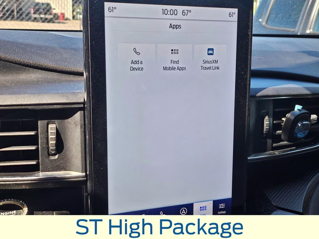2023 Agate Black Metallic Ford Explorer ST 4X4 SUV