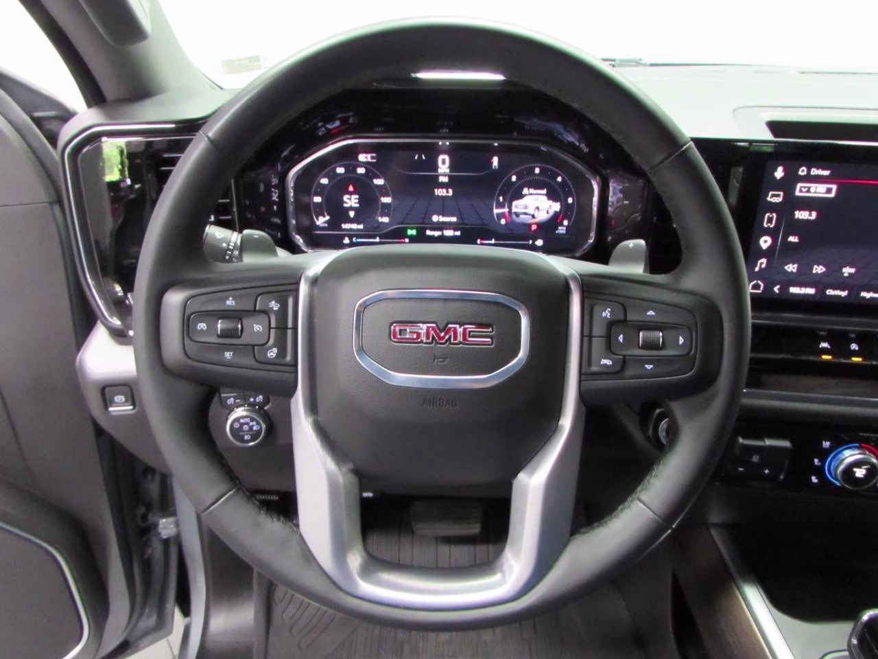 2025 Titanium Rush Metallic GMC Sierra 1500 SLT 4X4 Truck