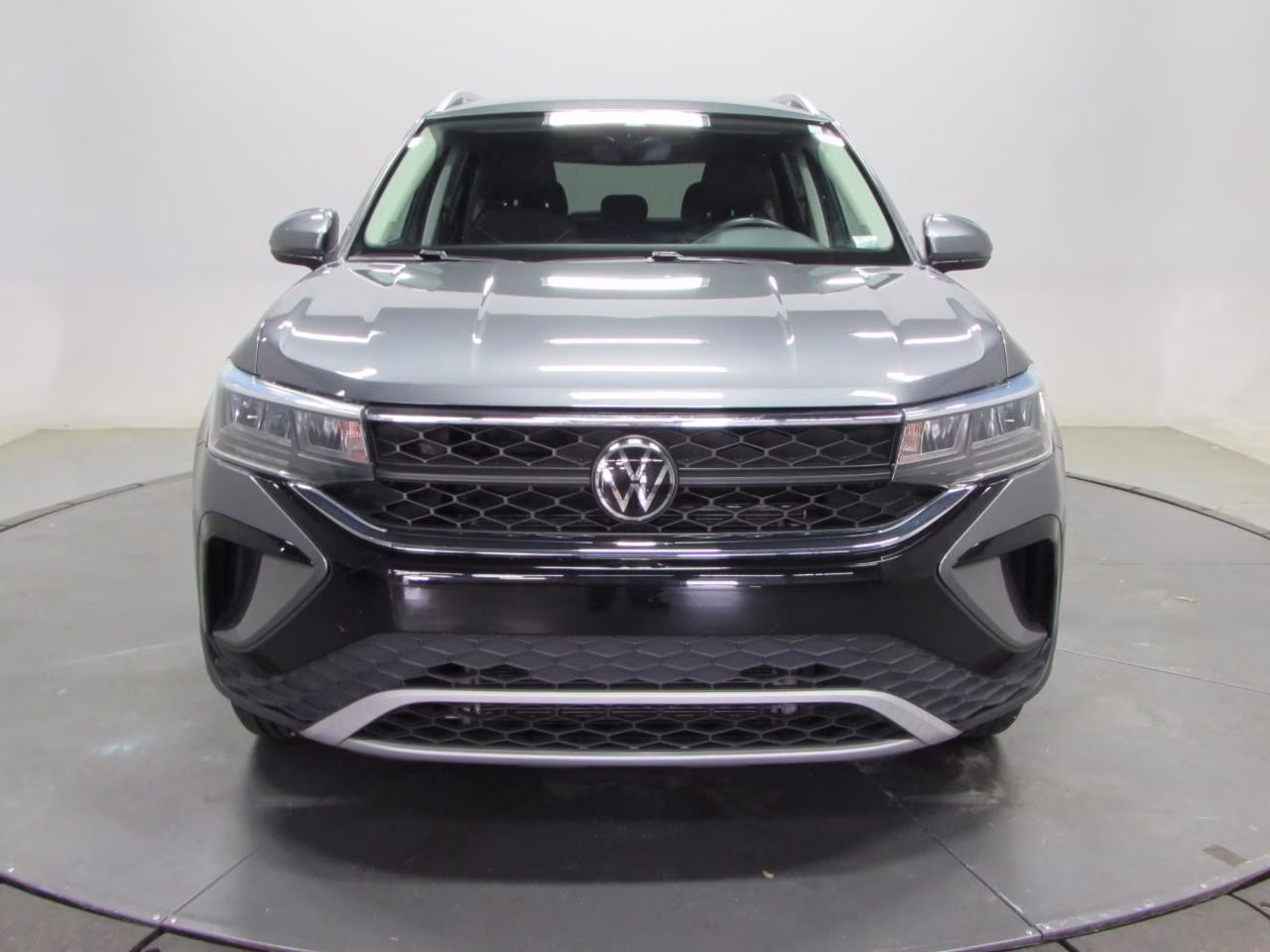 2024 Pure Gray Volkswagen Taos 1.5T SE AWD SUV