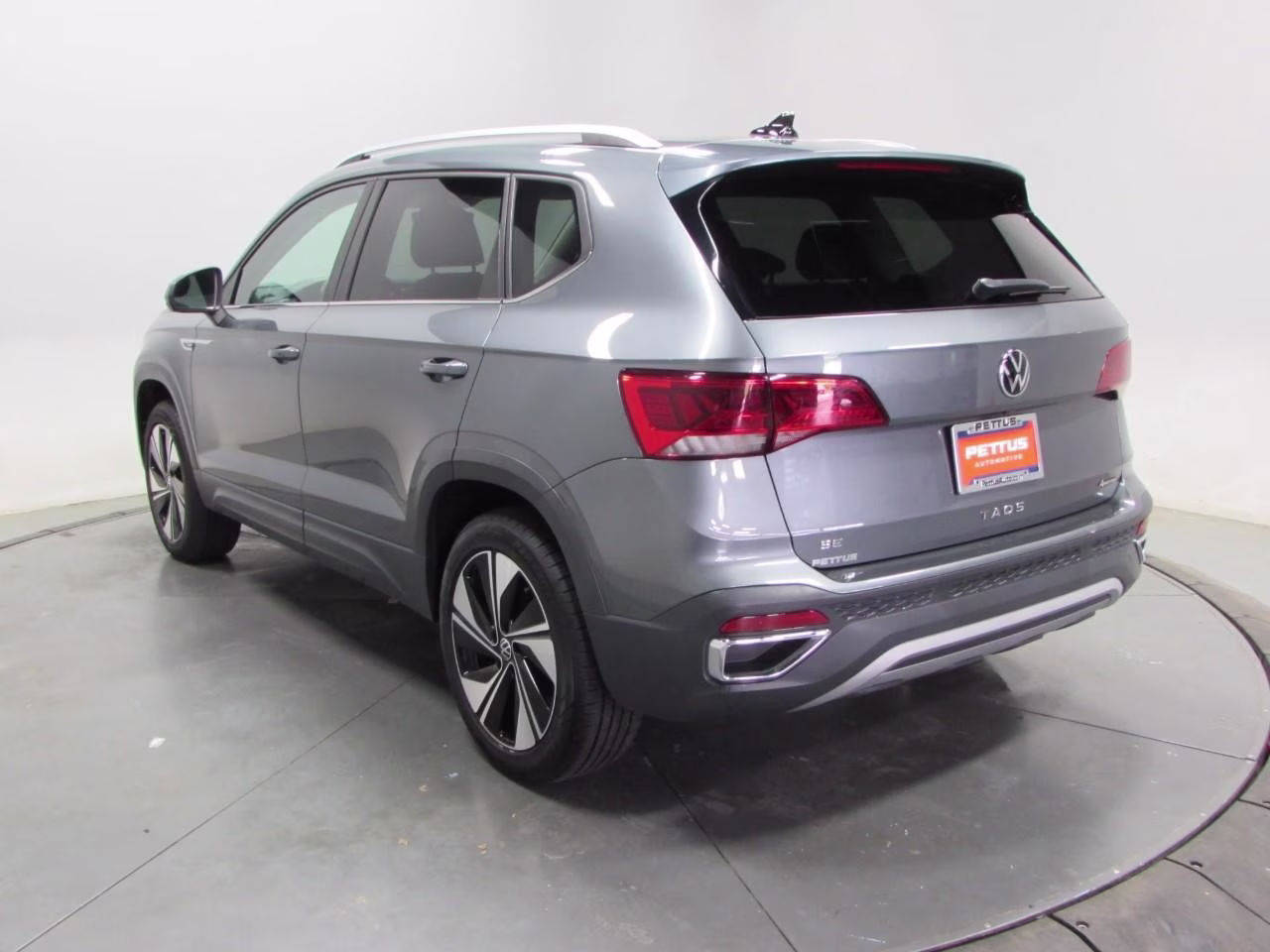 2024 Pure Gray Volkswagen Taos 1.5T SE AWD SUV