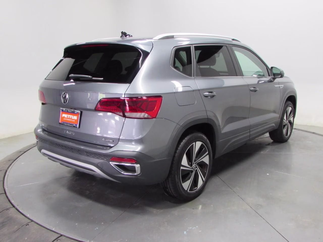 2024 Pure Gray Volkswagen Taos 1.5T SE AWD SUV