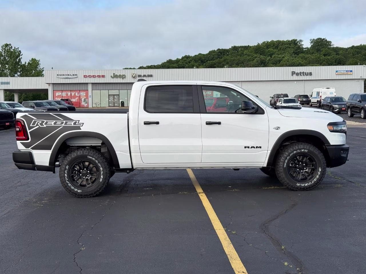 2026 Bright White Clearcoat Ram 1500 Rebel 4X4 Truck