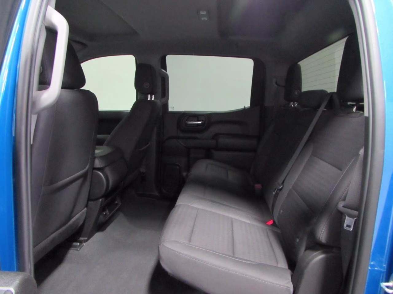 2023 Glacier Blue Metallic Chevrolet Silverado 1500 Custom 4X4 Truck