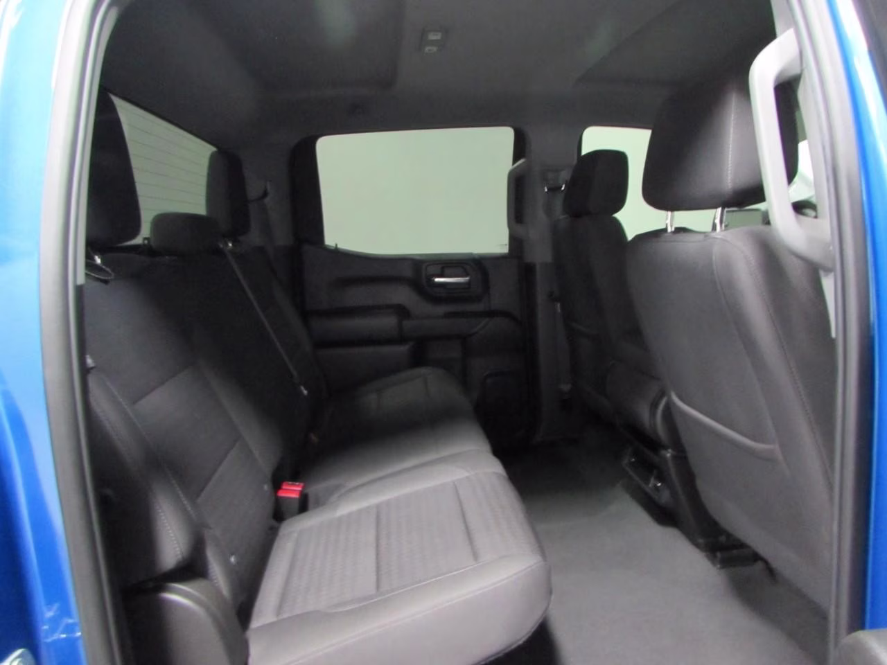 2023 Glacier Blue Metallic Chevrolet Silverado 1500 Custom 4X4 Truck