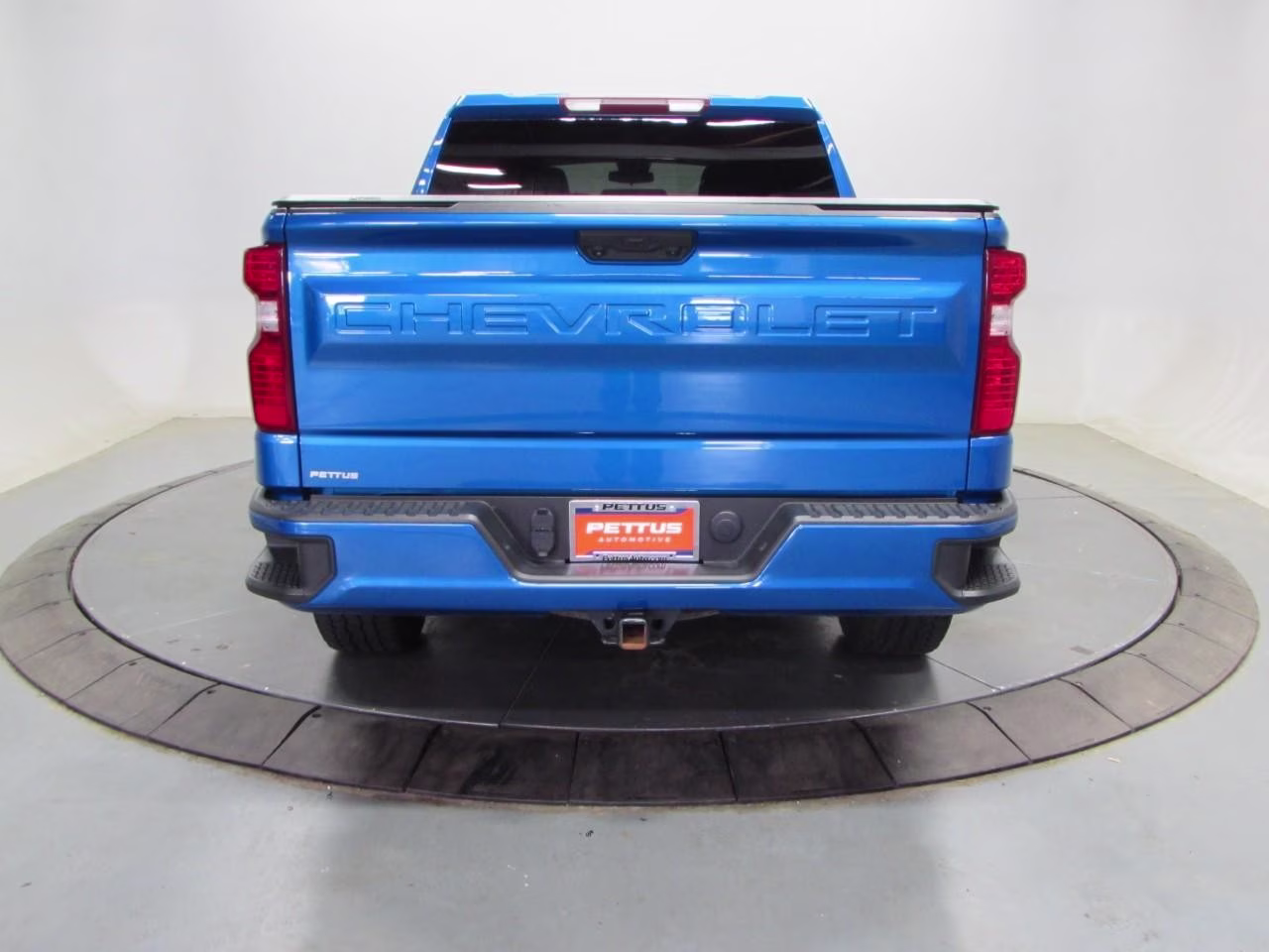 2023 Glacier Blue Metallic Chevrolet Silverado 1500 Custom 4X4 Truck