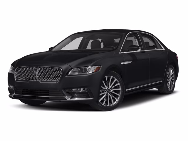 2017 Black Lincoln Continental Black Label AWD Sedan