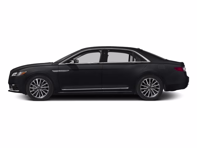 2017 Black Lincoln Continental Black Label AWD Sedan