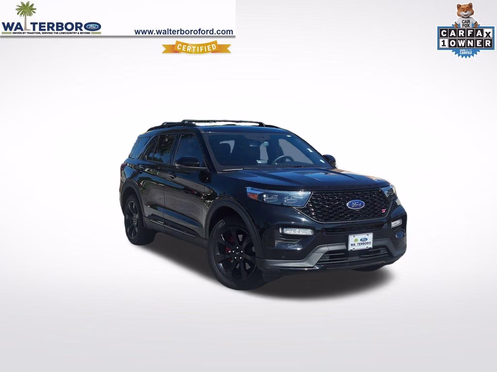 2023 Agate Black Metallic Ford Explorer ST 4X4 SUV