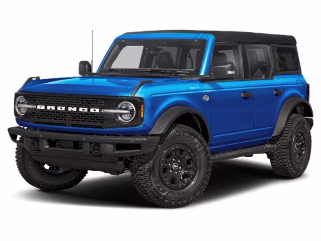 2024 Blue Ford Bronco Wildtrak 4X4 Crossover