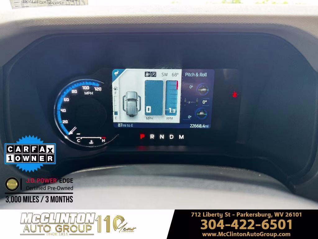 2024 Blue Metallic Ford Bronco Wildtrak 4X4 SUV