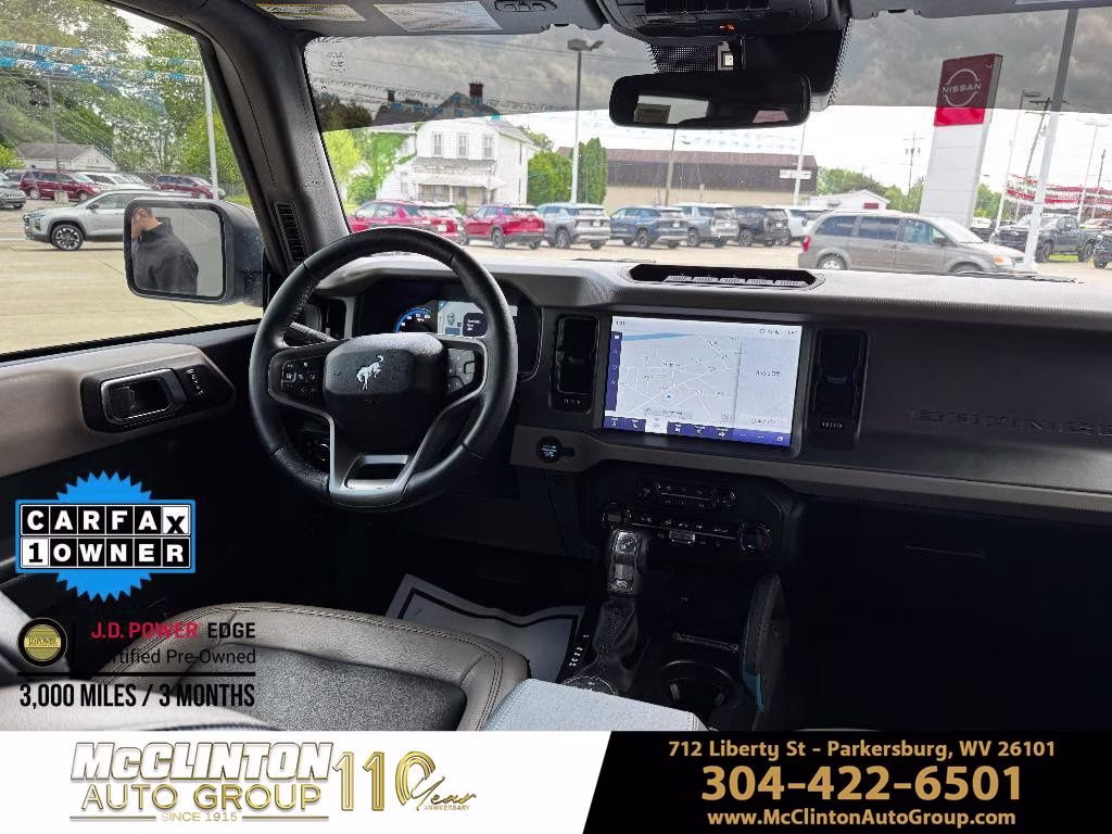 2024 Blue Metallic Ford Bronco Wildtrak 4X4 SUV
