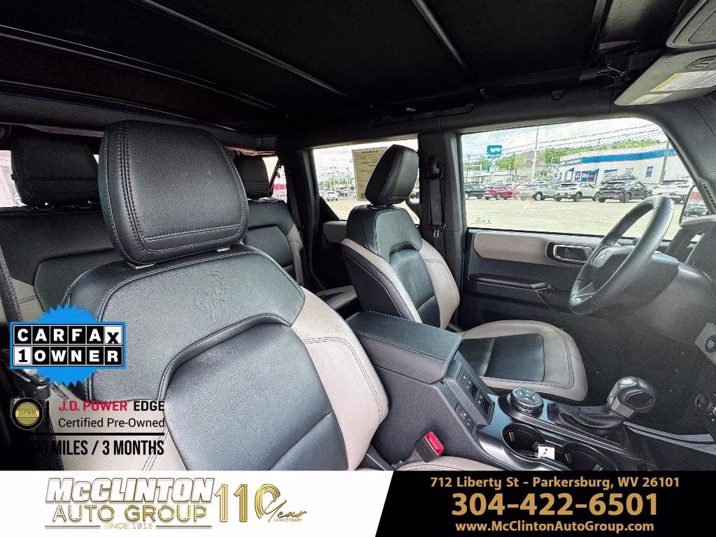 2024 Blue Metallic Ford Bronco Wildtrak 4X4 SUV