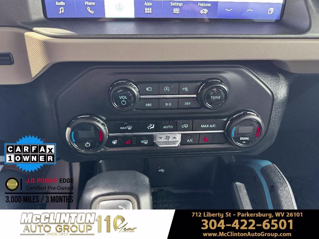 2024 Blue Metallic Ford Bronco Wildtrak 4X4 SUV