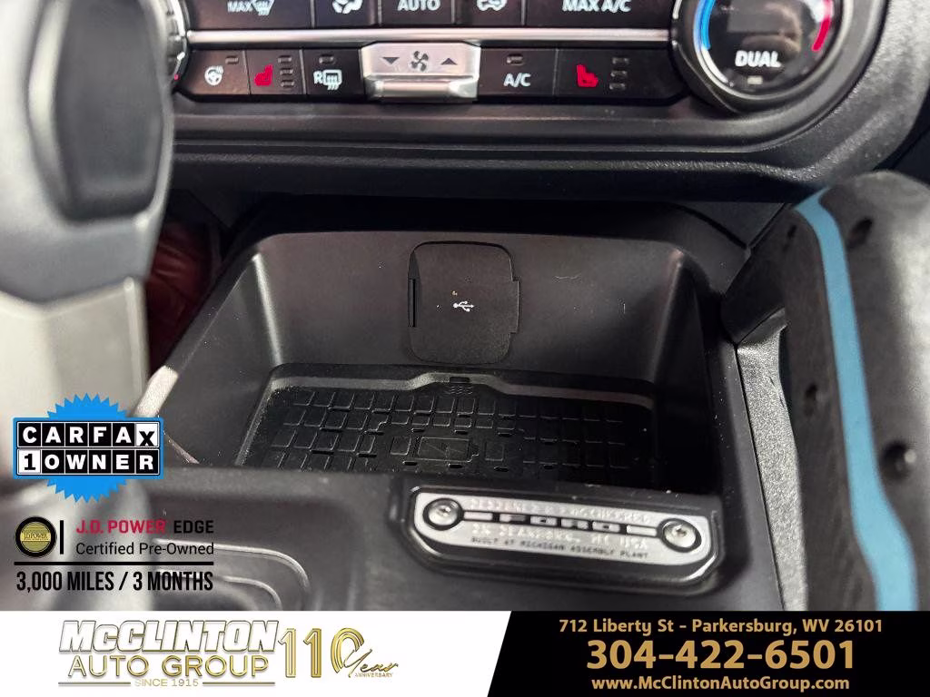 2024 Blue Metallic Ford Bronco Wildtrak 4X4 SUV