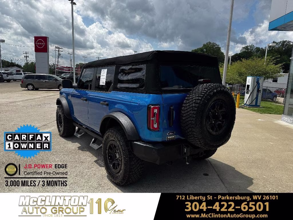 2024 Blue Metallic Ford Bronco Wildtrak 4X4 SUV