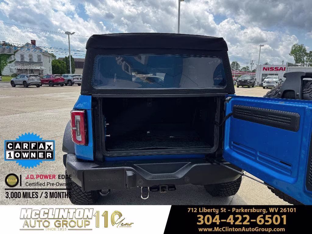 2024 Blue Metallic Ford Bronco Wildtrak 4X4 SUV