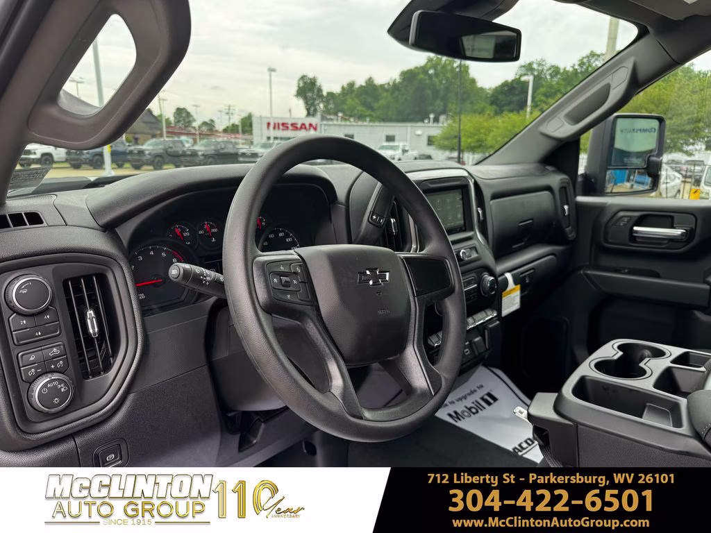 2026 Sterling Gray Metallic Chevrolet Silverado 2500HD Custom 4X4 Truck
