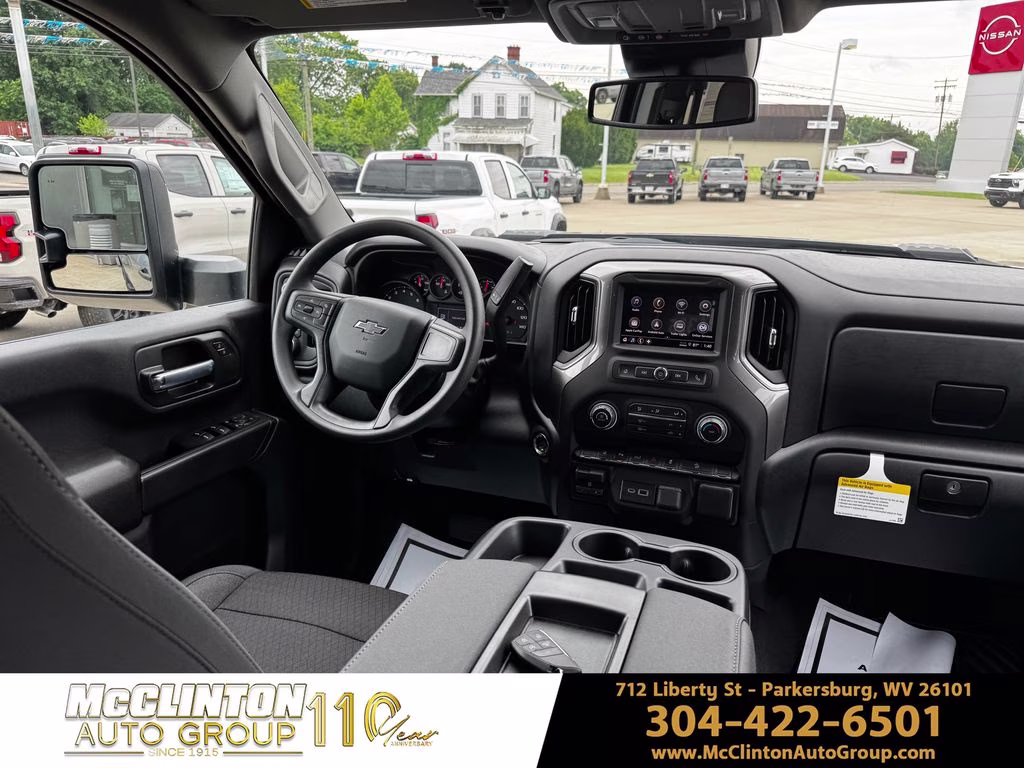 2026 Sterling Gray Metallic Chevrolet Silverado 2500HD Custom 4X4 Truck