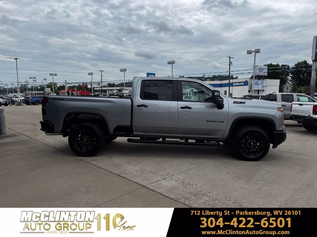2026 Sterling Gray Metallic Chevrolet Silverado 2500HD Custom 4X4 Truck