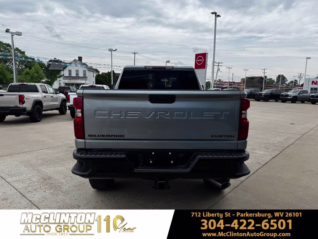 2026 Sterling Gray Metallic Chevrolet Silverado 2500HD Custom 4X4 Truck