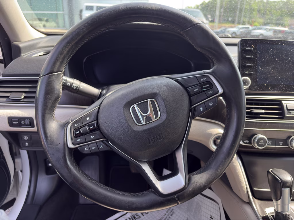 2019 Platinum White Pearl Honda Accord EX-L 1.5T FWD Sedan
