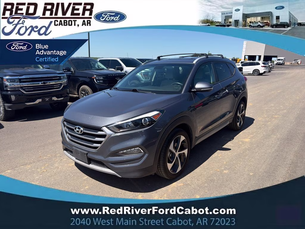 2017 Coliseum Gray Hyundai Tucson Sport FWD SUV