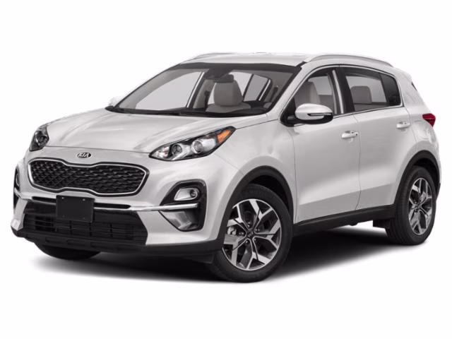 2022 White Kia Sportage EX FWD Crossover