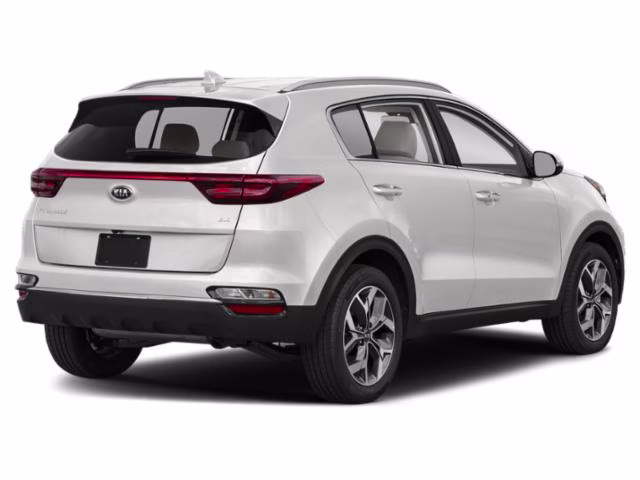 2022 White Kia Sportage EX FWD Crossover