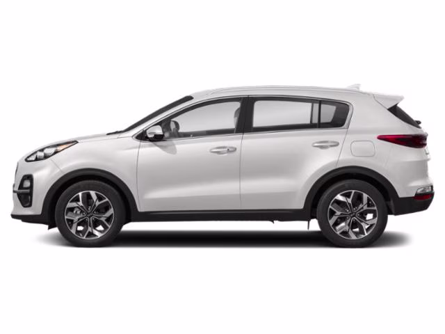 2022 White Kia Sportage EX FWD Crossover