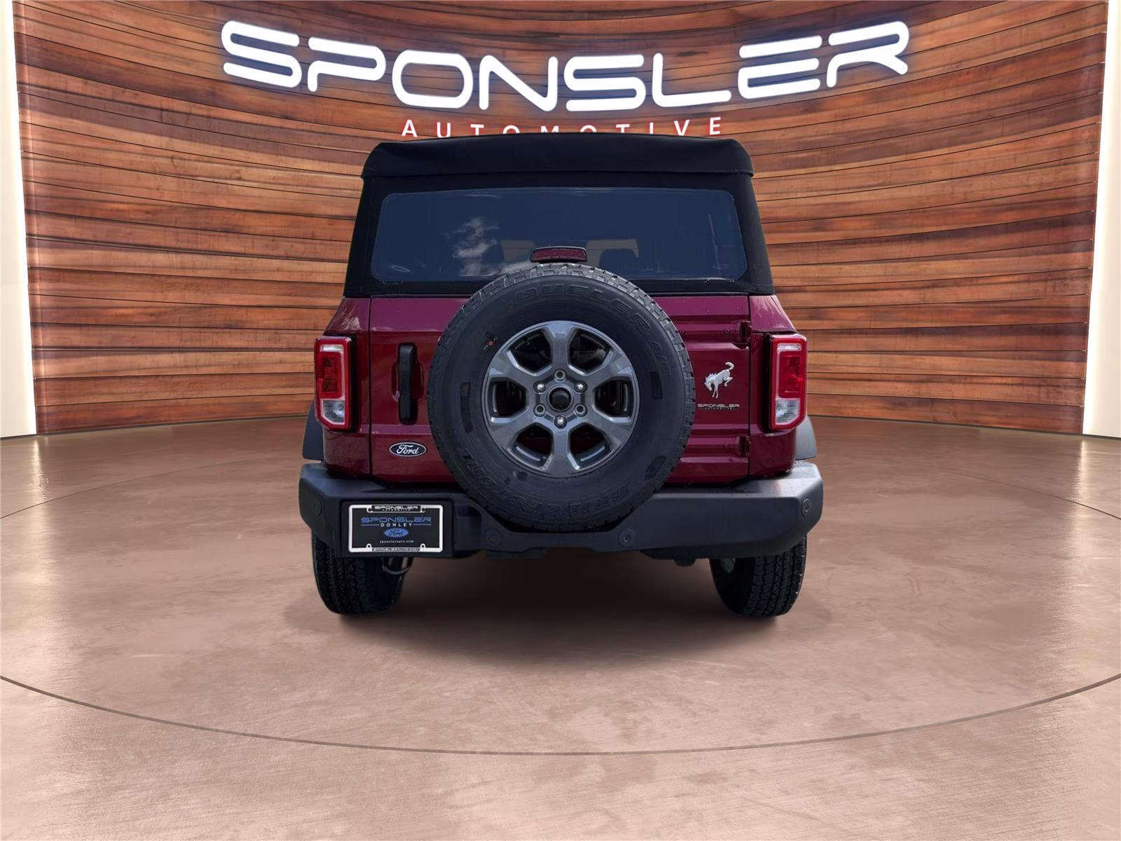 2026 Ruby Red Metallic Tinted Clearcoat Ford Bronco Big Bend 4X4 SUV