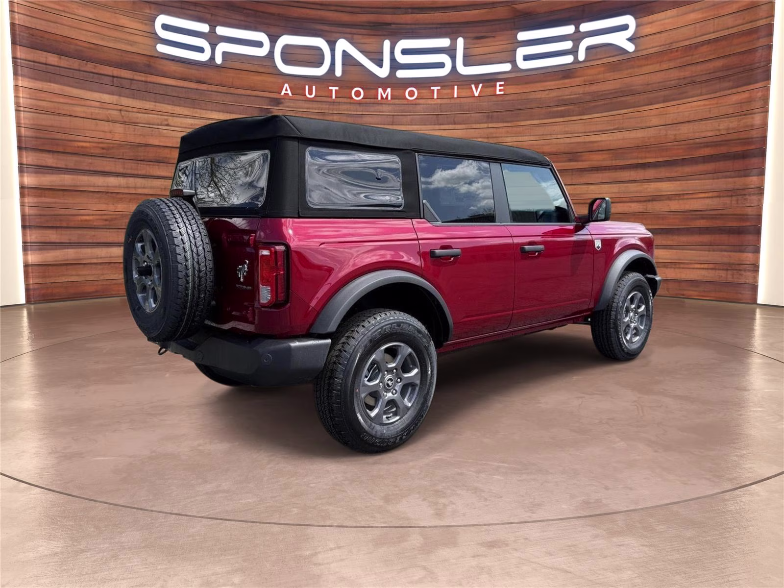 2026 Ruby Red Metallic Tinted Clearcoat Ford Bronco Big Bend 4X4 SUV