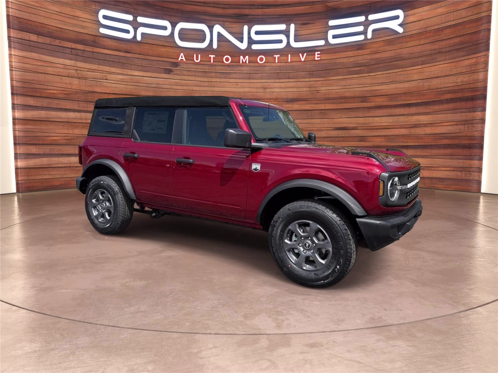 2026 Ruby Red Metallic Tinted Clearcoat Ford Bronco Big Bend 4X4 SUV