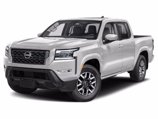 2024 Glacier White Nissan Frontier SL RWD
