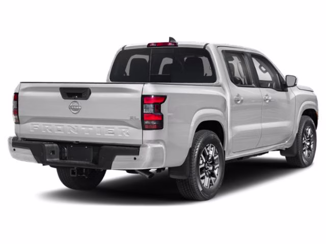 2024 Glacier White Nissan Frontier SL RWD