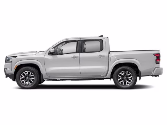 2024 Glacier White Nissan Frontier SL RWD