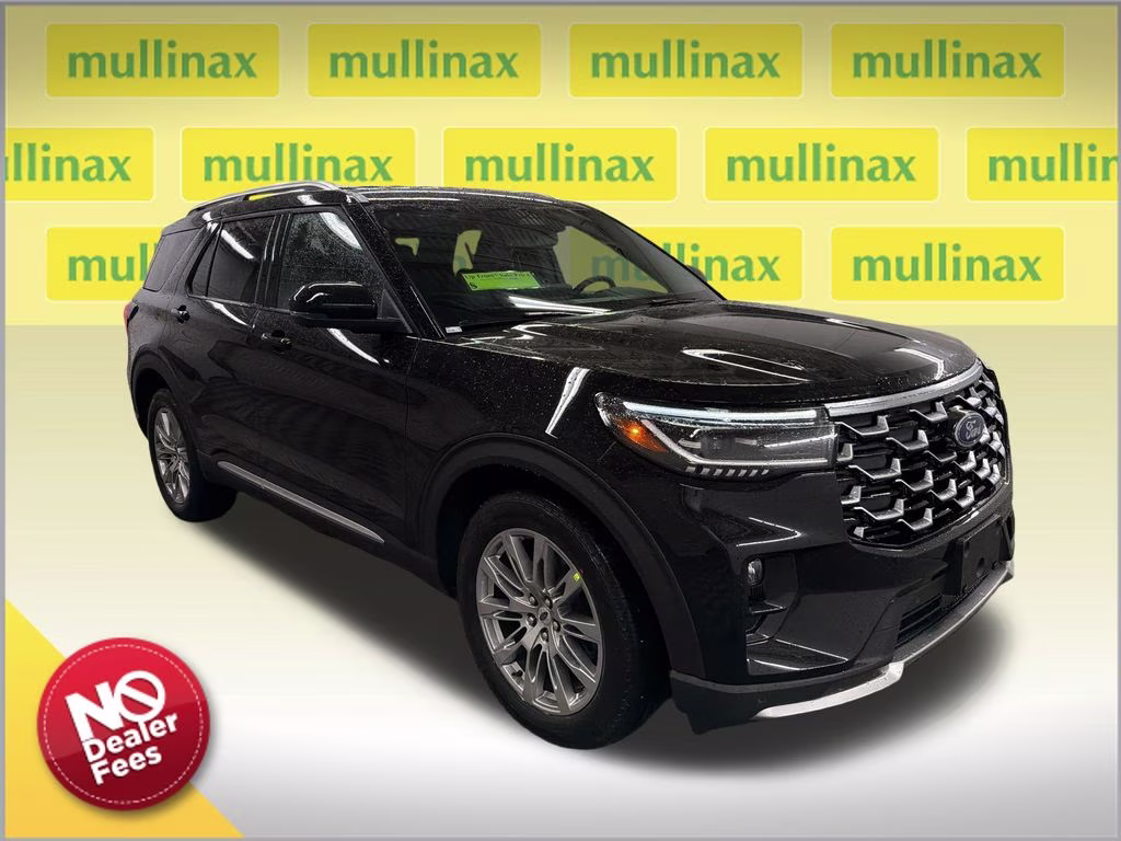2026 AGATE BLACK Ford Explorer Platinum RWD SUV