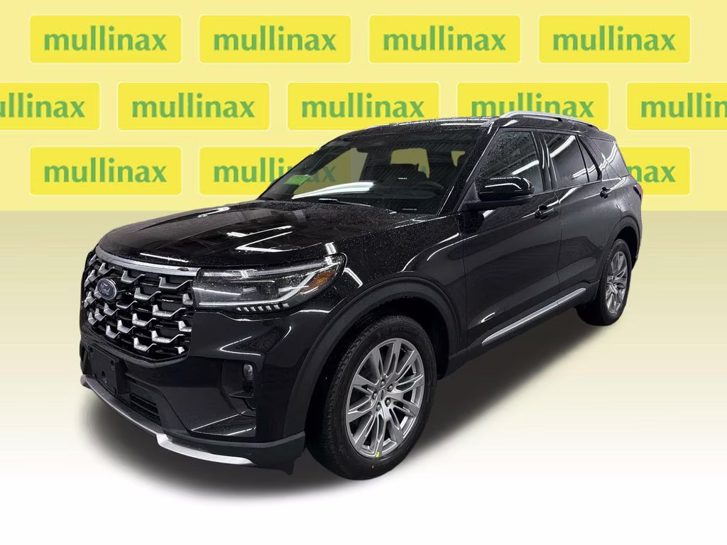 2026 AGATE BLACK Ford Explorer Platinum RWD SUV