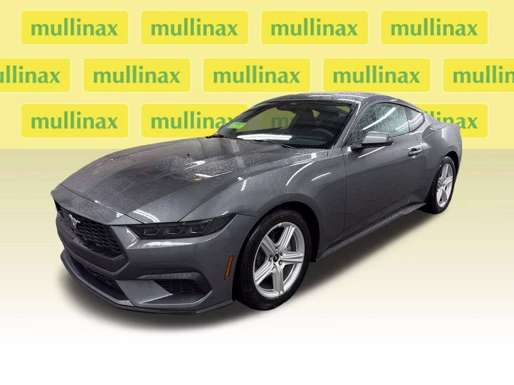 2026 CARBONIZED GRAY Ford Mustang EcoBoost RWD Coupe