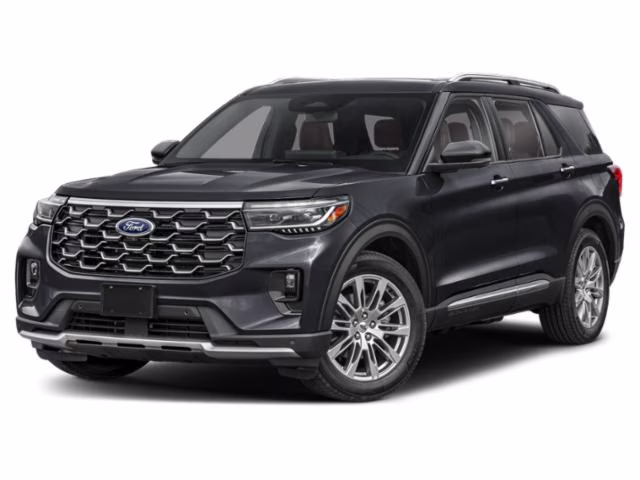 2026 AGATE BLACK Ford Explorer Platinum RWD SUV